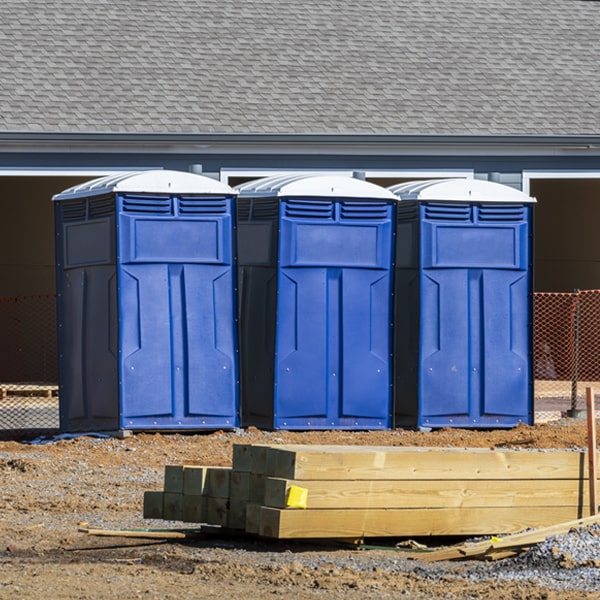 is there a specific order in which to place multiple porta potties in Council